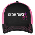 Black & Pink Virtual Energy 44 hat